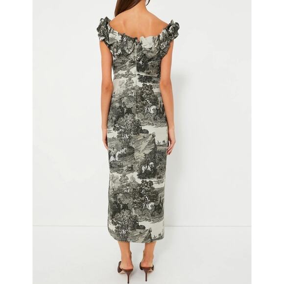 TUCKERNUCK middleburg toile suze dress NWT Size XS - Picture 4 of 7